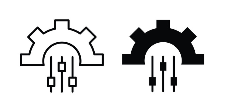 Mass customization icon