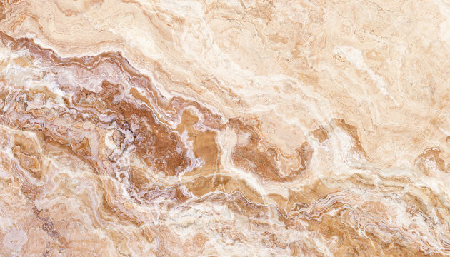 Beige Brown Onyx Marble Texture