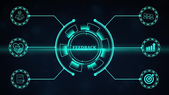 Get feedback for improvement. Listen to team and customer feedback to improve work efficiency. Team communication skill, engagement, idea sharing, open mind, customer feedback and consulting.4k video