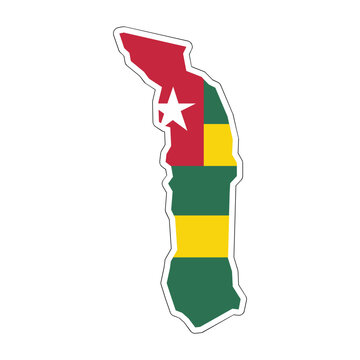 Togo Country Map Icon