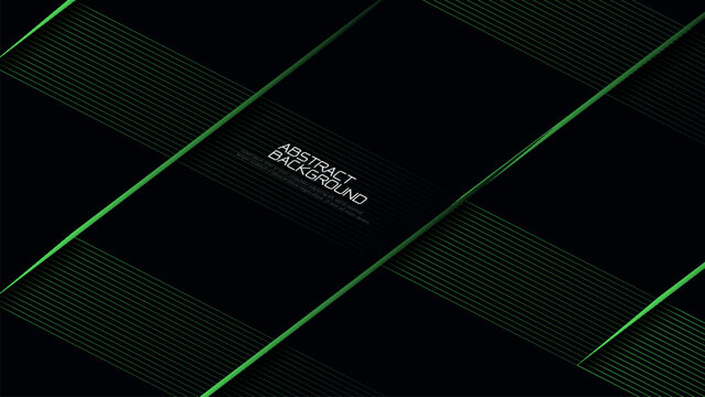 Abstract green diagonal stripe geometric lines background