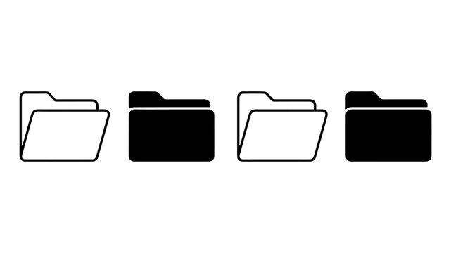 Folder icons set