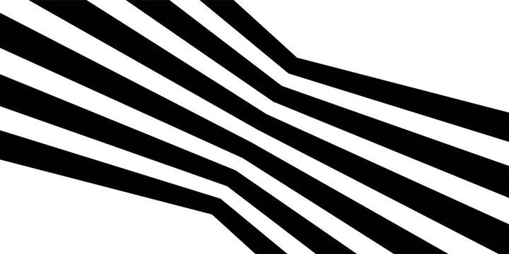 Abstract perspective line wave stripes with 3d dimensional effect.