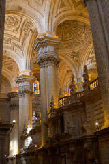 Obraz premium Interior de la Catedral de la Asunción de la Virgen de Jaén