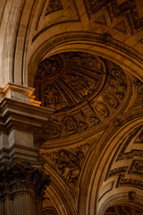Obraz premium Interior de la Catedral de la Asunción de la Virgen de Jaén