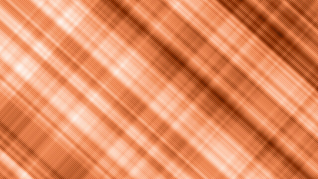 Abstract copper diagonal striped pattern with blurred texture