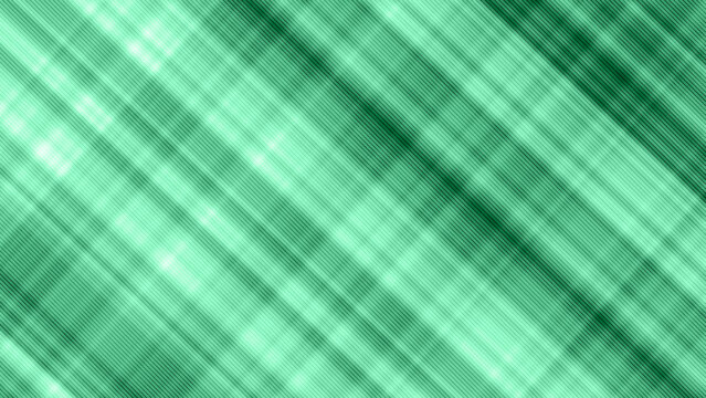 Diagonal green lines and stripes abstract texture background