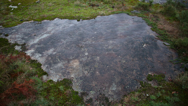 Conjunto de O Esper&oacute;n, Petroglifos de Gargamala a. 2000 a.C., Mondariz, Lugo, Galicia, Espa&ntilde;a