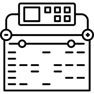 Agarose Gel Icon