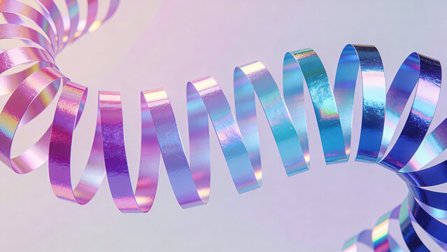 Vibrant iridescent fringe creating a lively backdrop with generous empty area for text &mdash; ideal for banners, promotional headers or celebratory announcements.