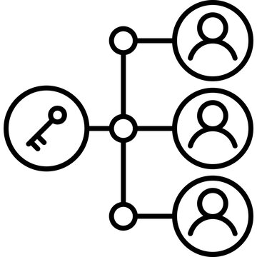 Multi-User Access Icon
