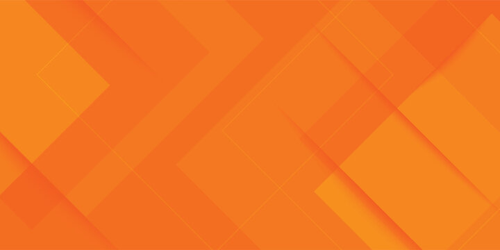 Abstract orange background featuring a dynamic pattern of overlapping geometric diamond shapes, squares, and subtle sharp lines.