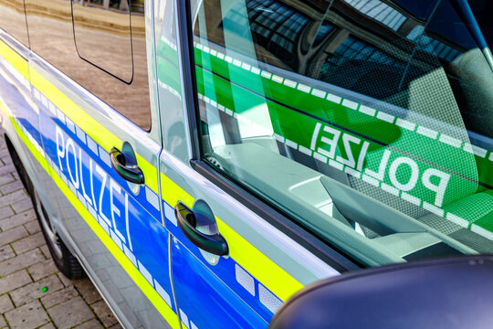 typical german police vehicle