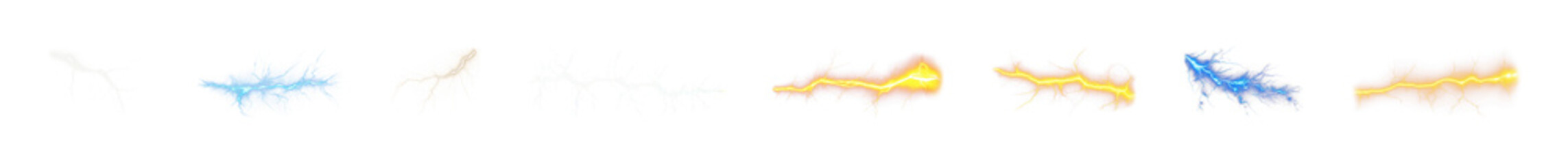 Naklejka premium PNG Dynamic elemental energy effects on transparent background