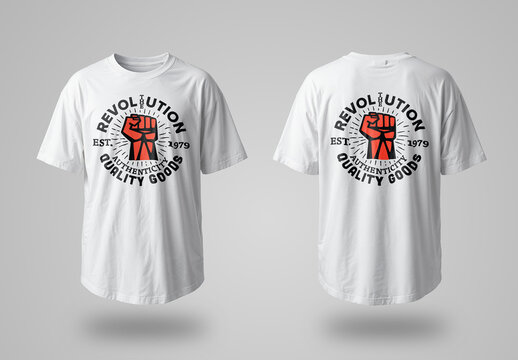 Apparel Branding T-Shirt Mockup