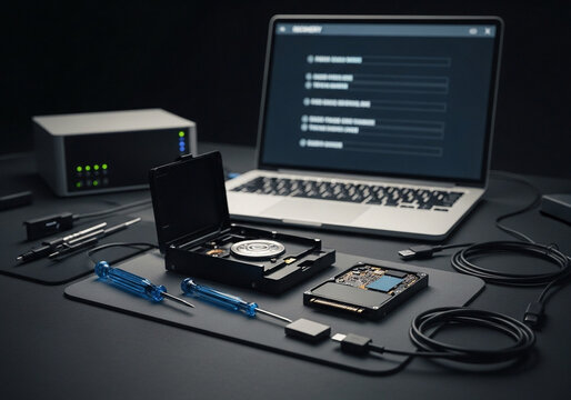 Computer hard drive repair and data recovery tools