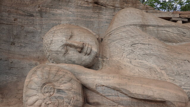 Templo de Gal Vihara.s.XII, Polonnaruwa, Sri Lanka