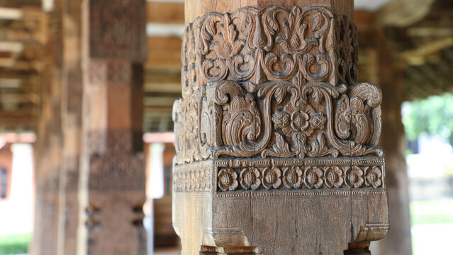 Sala de audiencia (Magul Maduwa), Templo del diente (Sri Dalada Maligawa) a.1592-5, Kandy (Sri Lanka)
