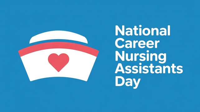 National Career Nursing Assistants Day Celebration Banner promoting CNA appreciation and jobs