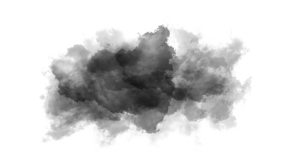 Dark gray cloud shape with background abstract churning as PNG element © Galaxy cabinet