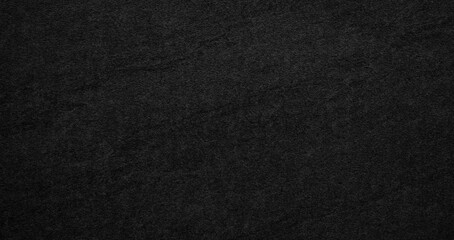 Fototapeta premium Abstract background with black wall grain grunge texture for web banner template or wallpaper design