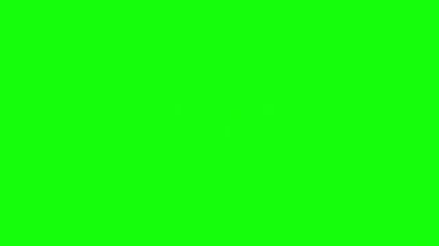 Animated good friday typography sticker collection with elegant lettering on green screen background