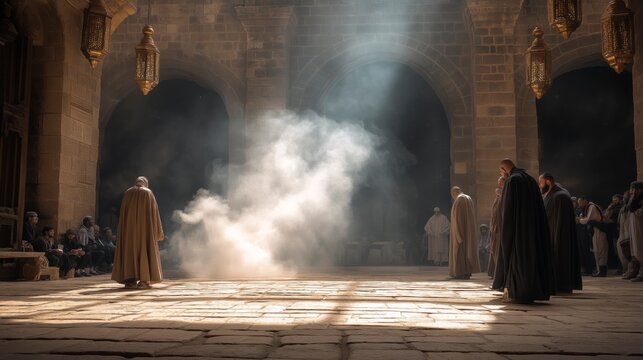 As the priests step back in awe, a thick cloud fills the Temple sanctuary, revealing the powerful presence and glory of God among His people.
