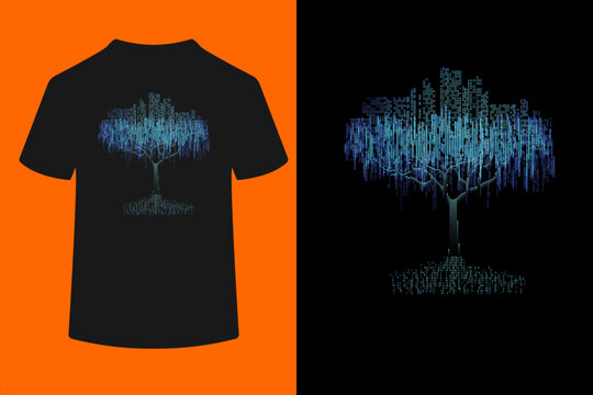Binary Tree Coding Computer Programmer T-Shirt
