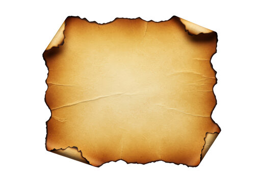 Old parchment paper with aged texture and edges