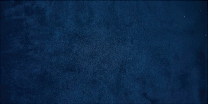 A vintage blue grunge background featuring a dark textured paint pattern on an aged rough surface with dirty metal rust and old paper elements for a grungy wall design