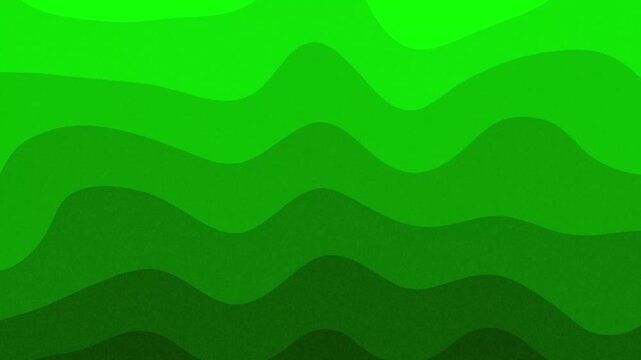 Abstract smooth wavy motion background. Abstract organic liquid wave background animation with flowing layered shapes. Seamless modern gradient motion design background