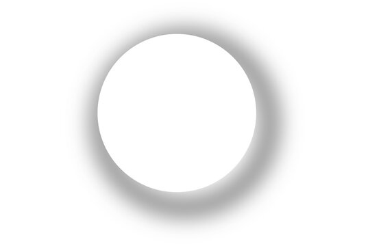 Circle moon with Soft Glow and Transparent Gradient drop shadow Blurred Edges border frame gradient shadow effect overlay and product display