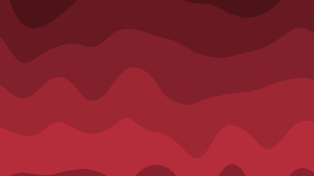 Abstract smooth wavy motion background. Abstract organic liquid wave background animation with flowing layered shapes. Seamless modern gradient motion design background