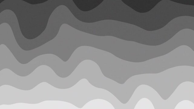 Abstract smooth wavy motion background. Abstract organic liquid wave background animation with flowing layered shapes. Seamless modern gradient motion design background