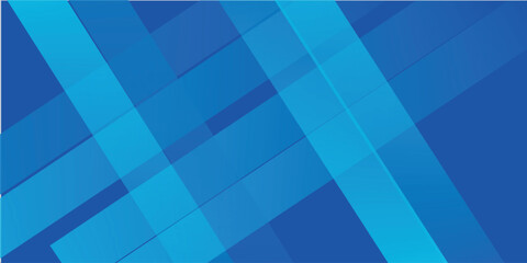 Obraz premium Geometric blue abstract background. Dynamic shapes composition. Cool background design for posters. Eps10 vector