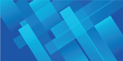 Fototapeta premium Geometric blue abstract background. Dynamic shapes composition. Cool background design for posters. Eps10 vector