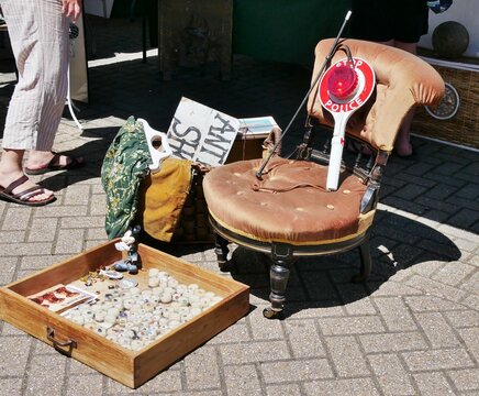 Flohmarkt in Bournemouth S&uuml;dengland