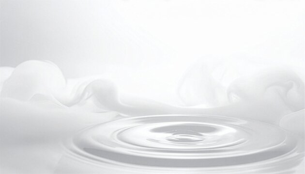 Transparent Water and Air Layer Texture with Soft Light, Clean Cosmetic Background