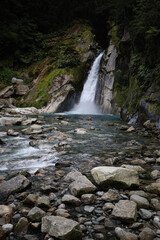 Fototapeta premium waterfall in the mountains