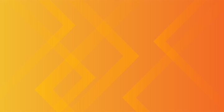 Vibrant orange gradient abstract background with geometric layered elements for presentation design.