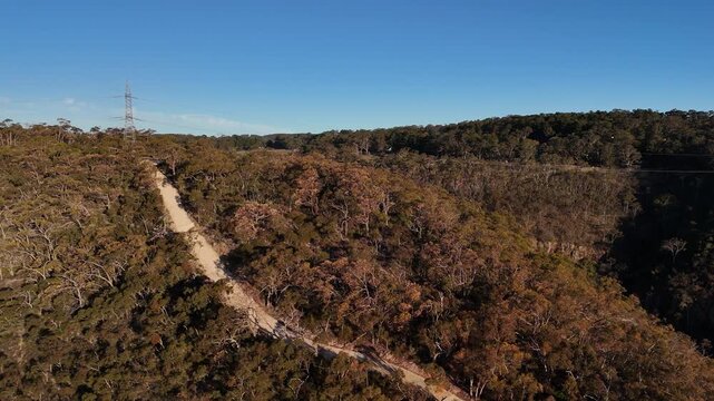 Woodforde, Adelaide Hills, South Australia &ndash; 4K Aerial Drone Footage of Morialta Conservation Park, Rocky Cliffs, Bushland Trails, Waterfall, Wilderness Canyon and Natural Landscape