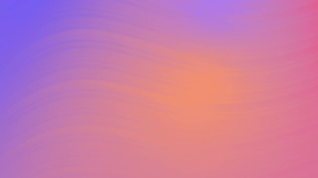 Vibrant sunset gradient animation with flowing wave textures