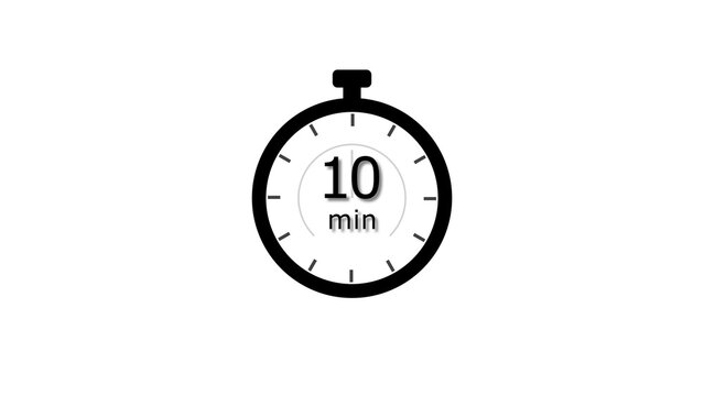 Abstract clock icon illustration. arrow Clock icon Digital and analog clock 10 minutes isolated on black background. and creating a stunning illustration.4k illustration