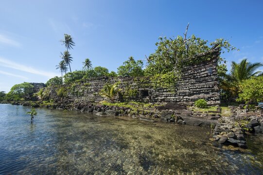 Ruins of the ancient city Nan Madol, Pohnpei, Caroline Islands, Micronesia, Central Pacific