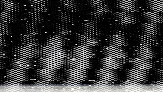 distortion Grunge Noise Texture with Halftone Overlay.