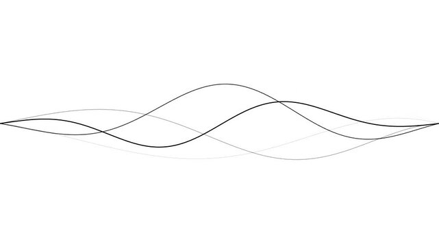 abstract infinte wave background loading animation