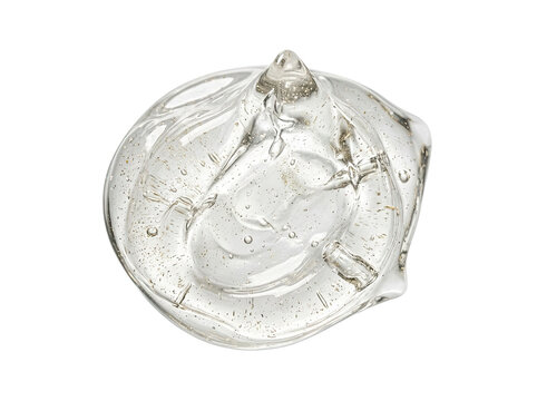 Transparent glass frog figurine with bubble texture, isolated on transparent background, ready for stickers, print on demand, T-shirt design, and clipart use.