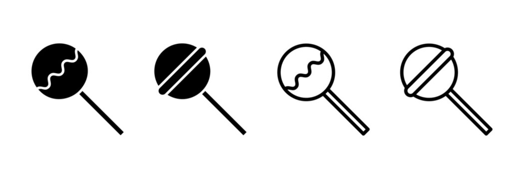 Candy icon symbol for apps and websites. candy sign and symbol.