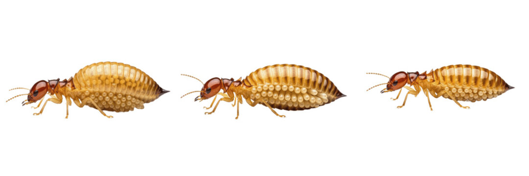 Queen reproductive termite, Isoptera infraorder, alate dealate primary macro-queen profile, wing shedding suture scar, multi-segment abdominal volume mapping template taxonomy structural record