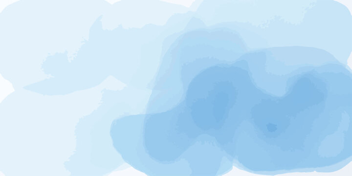 Gentle blue watercolor wash with soft circles and blended edges background watercolor abstract background gradient creative minimalist template delicate
